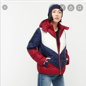 NWT J.CREW COLOR BLOCK JACKET